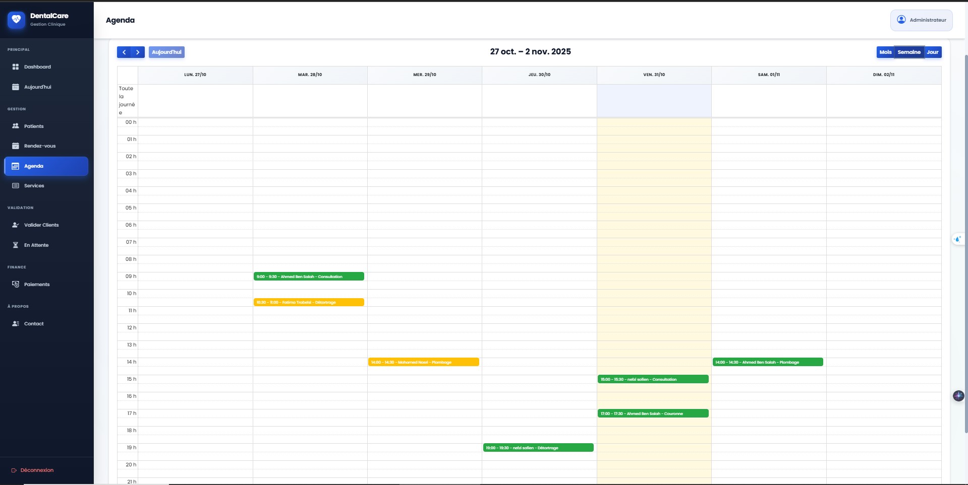 Agenda 2 view