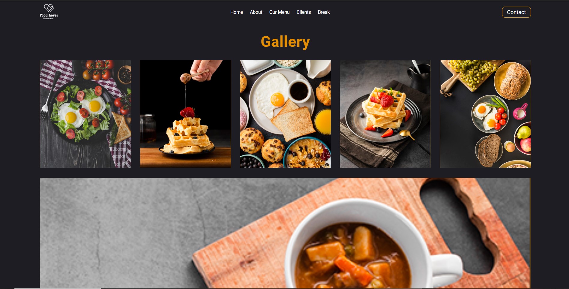 Gourmet Restaurant